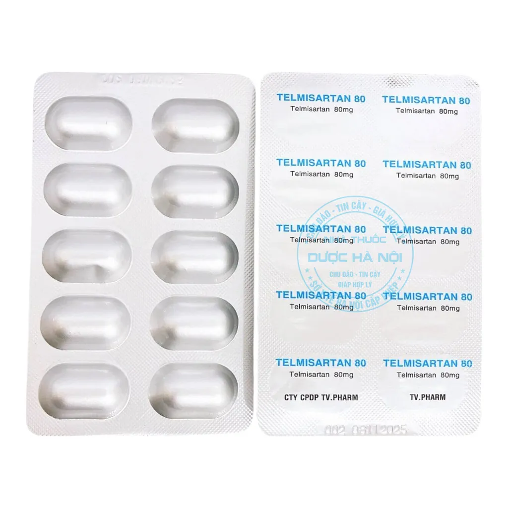 Thuốc Telmisartan 80mg TV Pharm