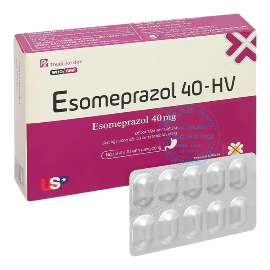 Thuốc Esomeprazole 40 HV