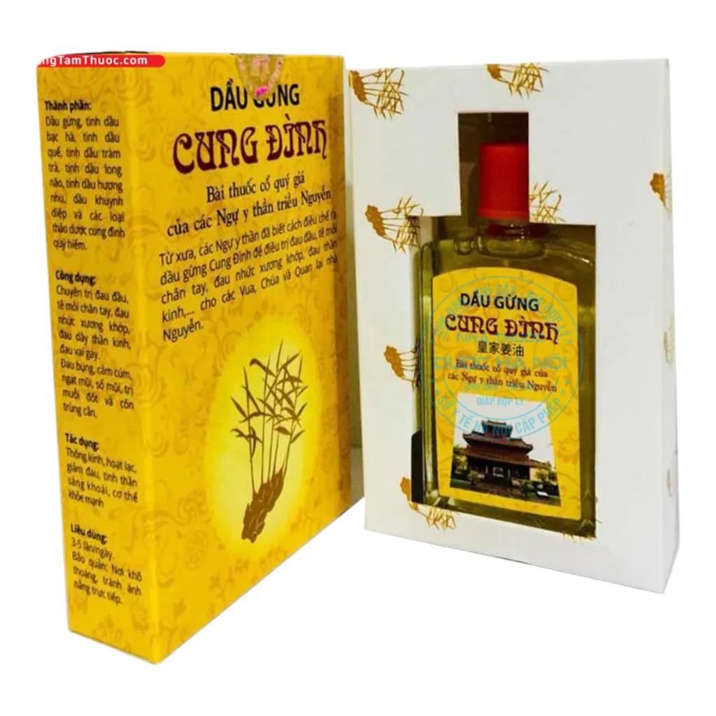 Dầu Gừng Cung Đình