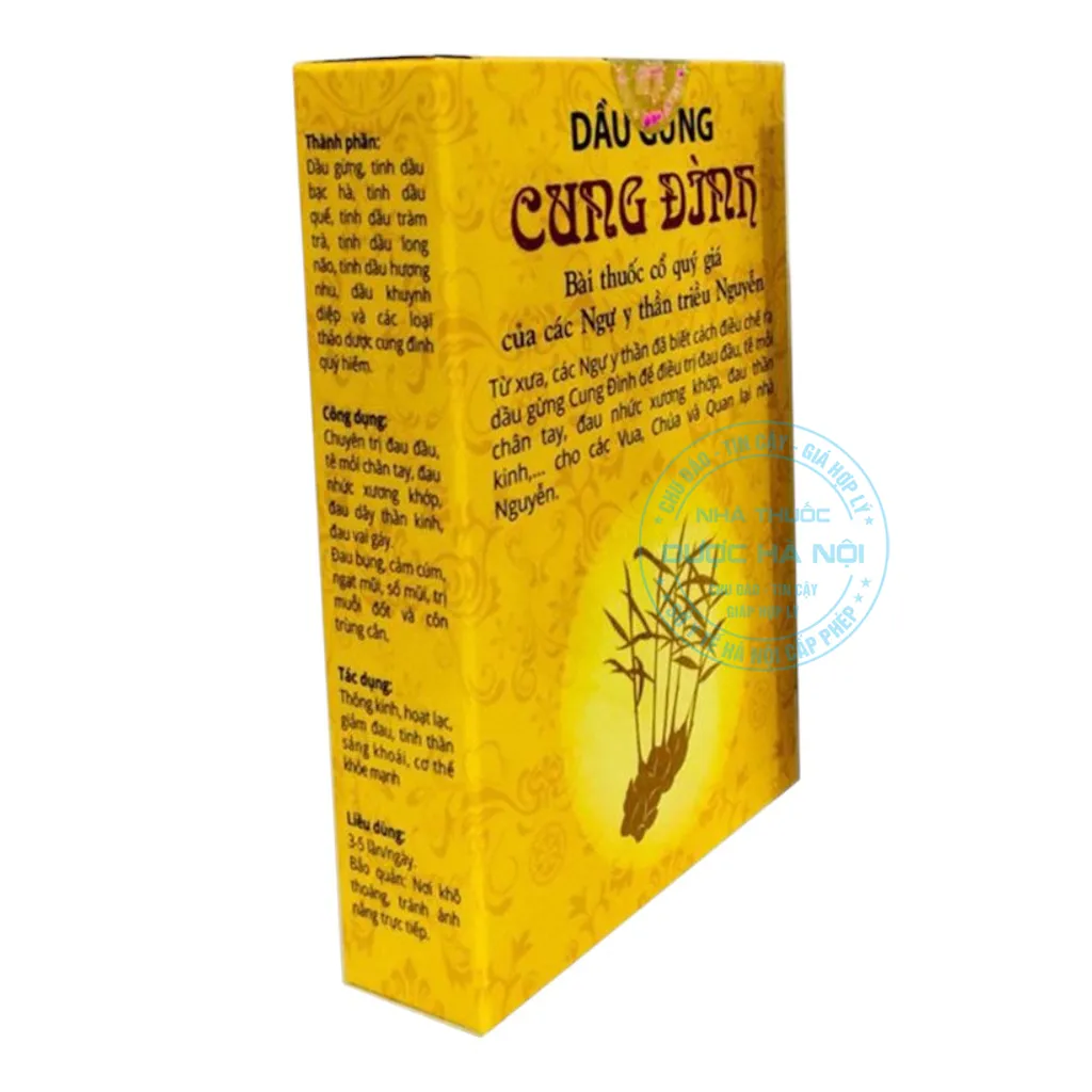 Dầu Gừng Cung Đình