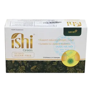 Viên ngậm ho Ishi Green hóa đàm, tiêu đàm, giảm ho, long đờm hiệu quả