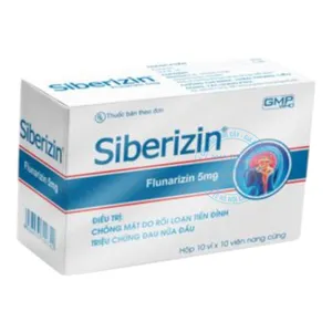 Thuốc Siberizin cải thiện các triệu chứng như chóng mặt, ù tai, đau đầu, mất ngủ, rối loạn trí nhớ do thiếu máu lên não
