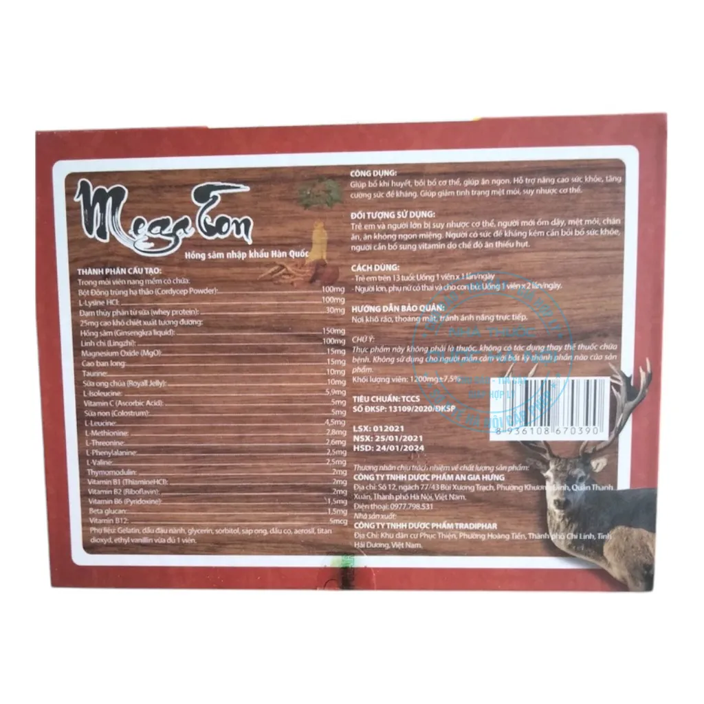 Viên uống Megaton