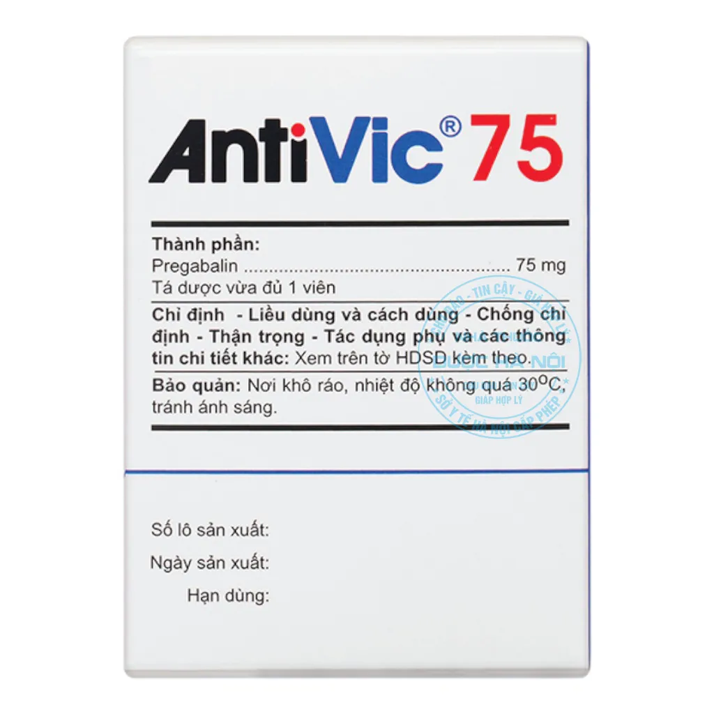 Thuốc Antivic 75mg