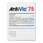 Thuốc Antivic 75mg