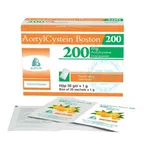 Thuốc Acetylcystein Boston 200mg