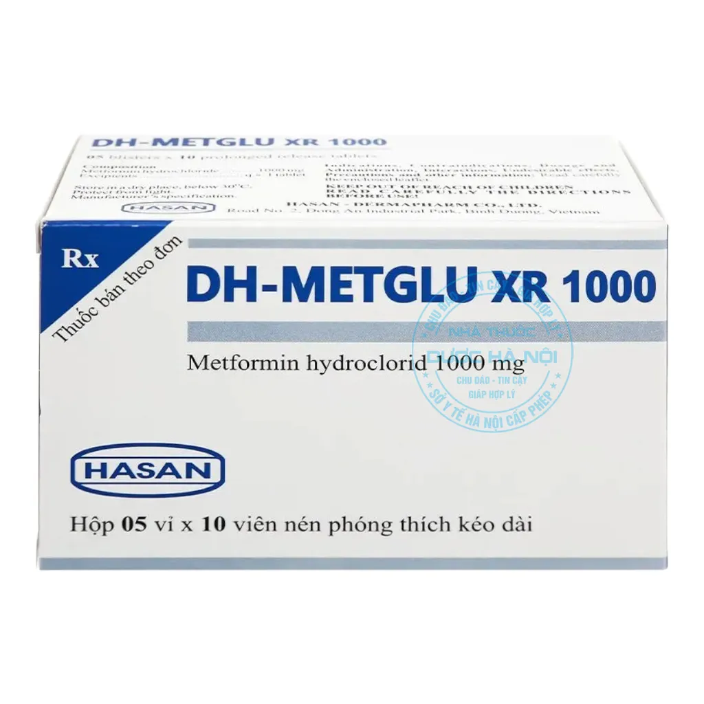 Thuốc DH-Metglu XR 1000