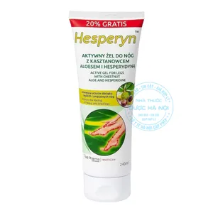 Hesperyn Gel 240ml giúp giảm sưng phù nề, đau nhức, tê bì chân hiệu quả