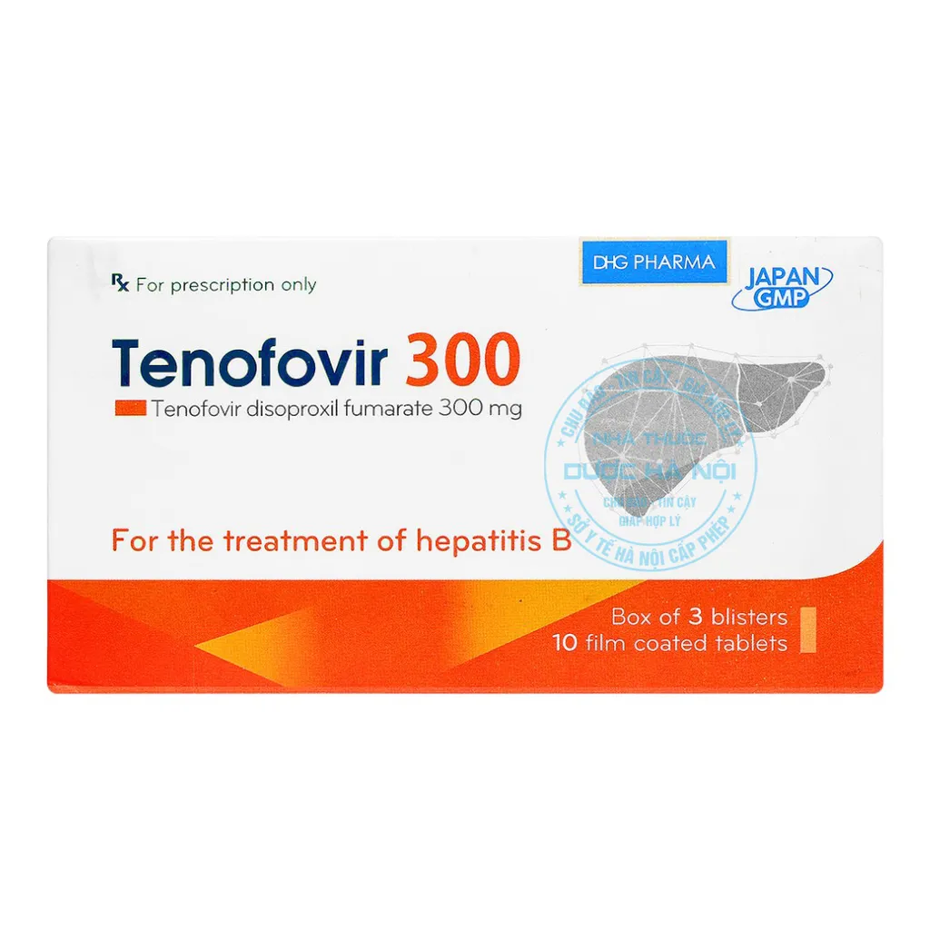 Thuốc Tenofovir 300mg DHG