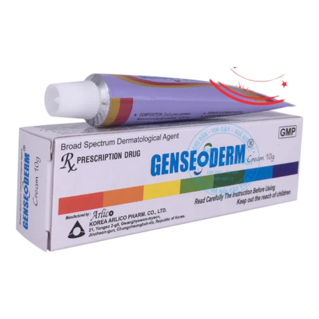 Kem bôi da Genseoderm 10g