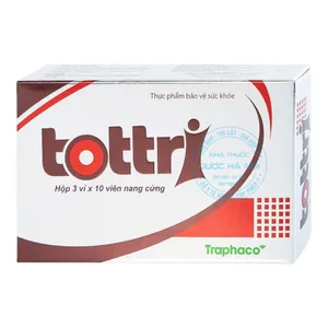 Viên uống Tottri hỗ trợ cải thiện các triệu chứng của bệnh trĩ