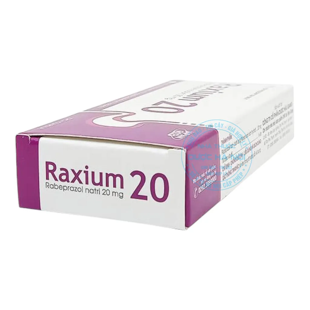 Thuốc Raxium 20mg