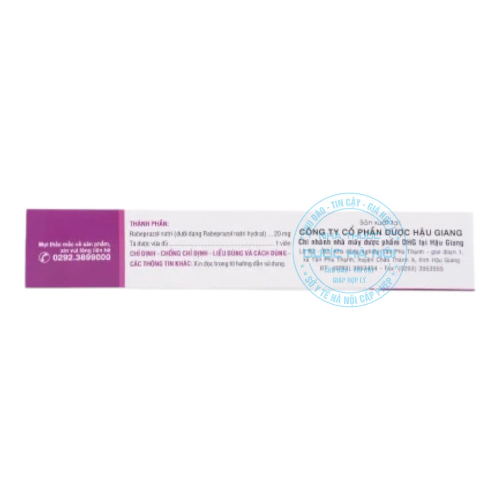 Thuốc Raxium 20mg
