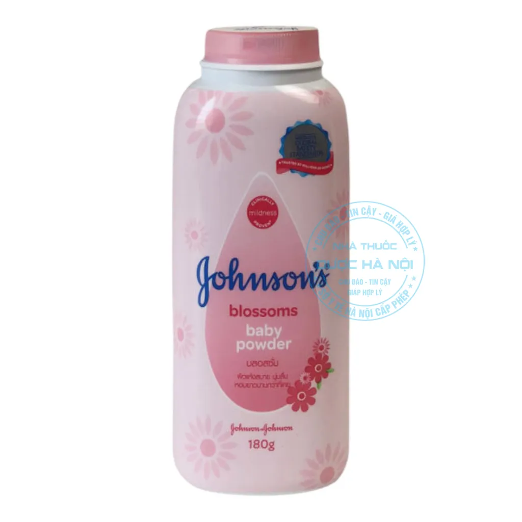 Phấn rôm Johnson Baby 180g