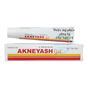 Thuốc Akneyash 30g giảm sưng viêm, đẩy nhân mụn, ngăn ngừa sự hình thành mụn