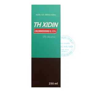 Súc miệng TH XiDiN 250ml giúp kiểm soát và ngăn ngừa nhiễm khuẩn khoang miệng
