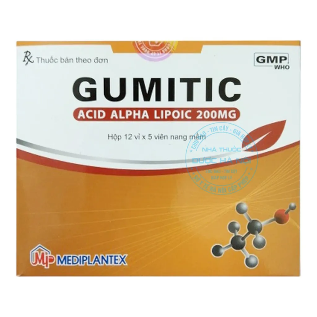 Thuốc Gumitic 200mg