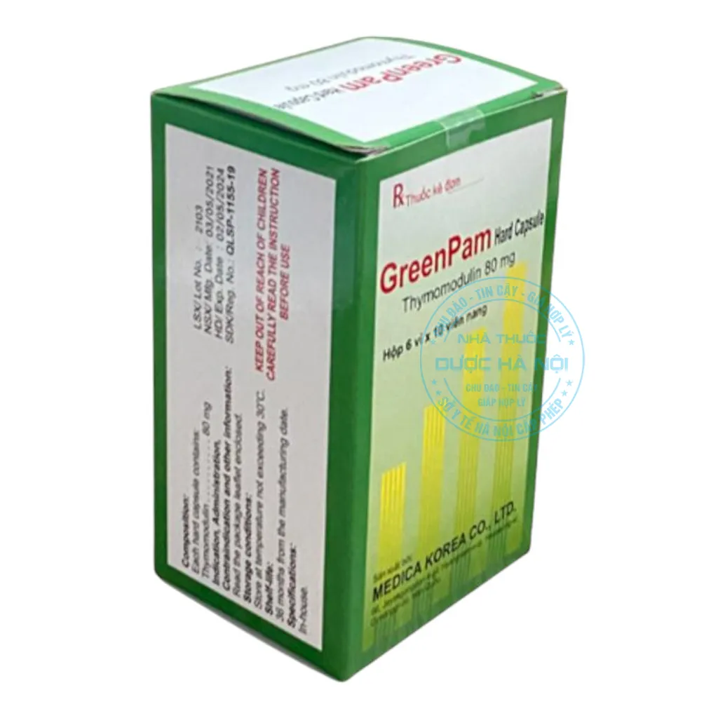 Thuốc GreenPam 80mg