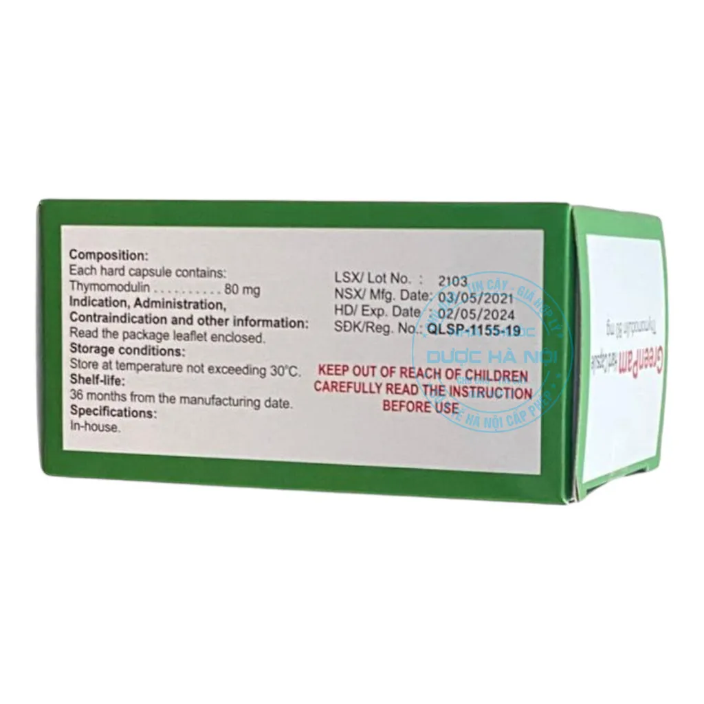 Thuốc GreenPam 80mg