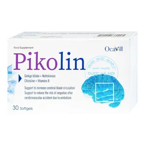 Viên uống Pikolin hỗ trợ cải thiện chức năng não bộ
