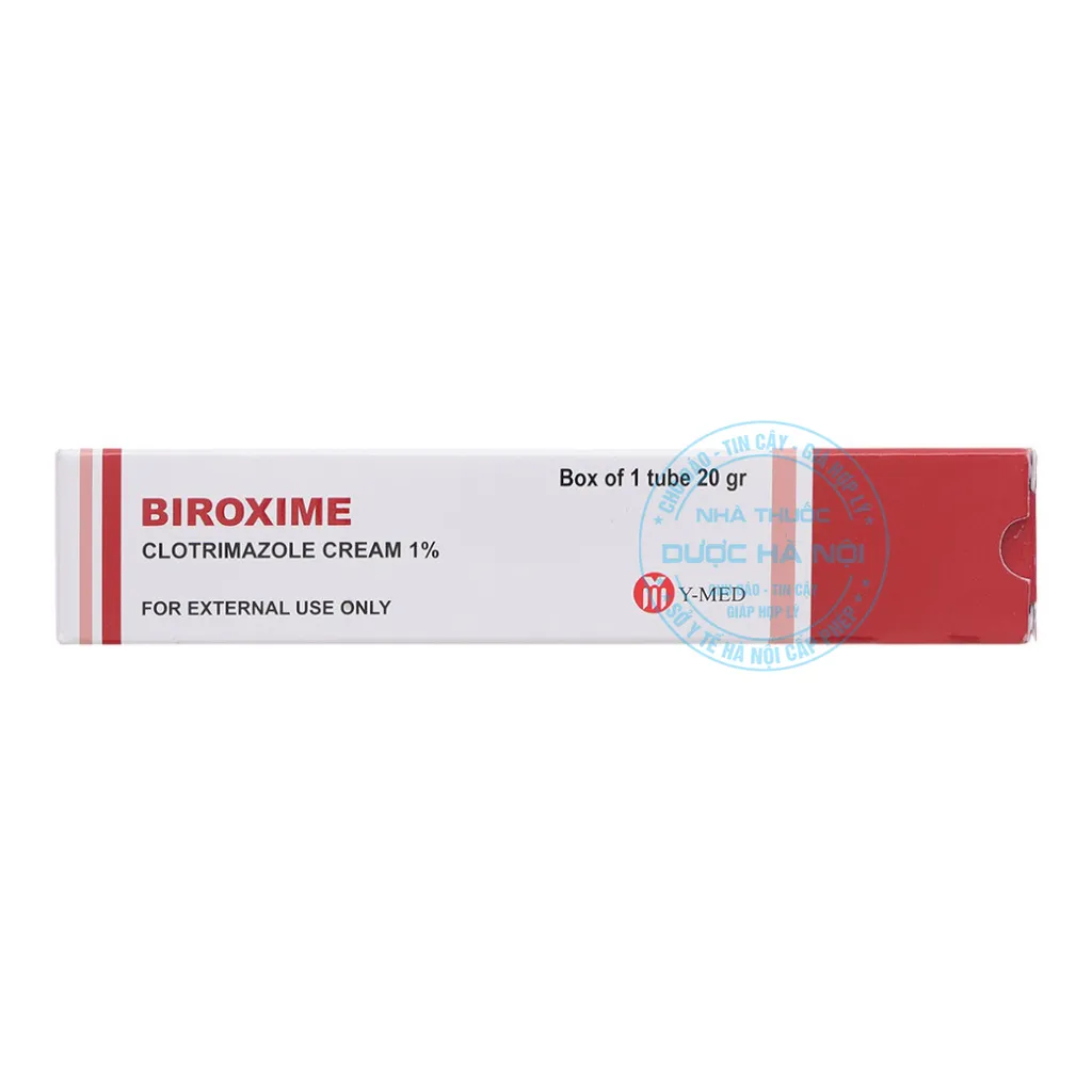 Thuốc bôi da Biroxime 1%
