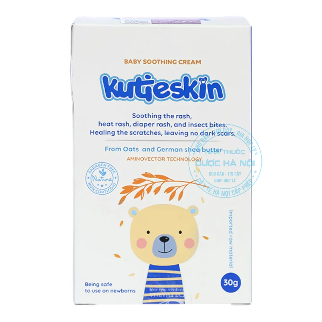 Kem bôi dịu da Kutieskin 30g