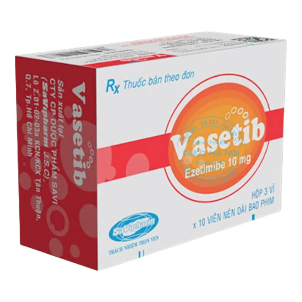 Thuốc Vasetib 10mg