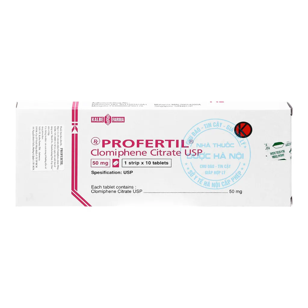Thuốc Profertil 50mg