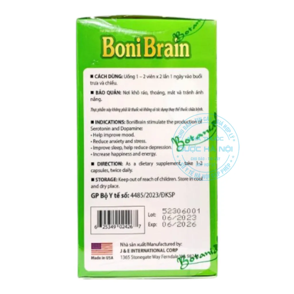 Viên uống Boni Brain