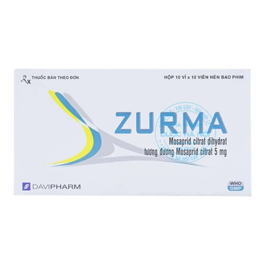 Thuốc Zurma 5mg