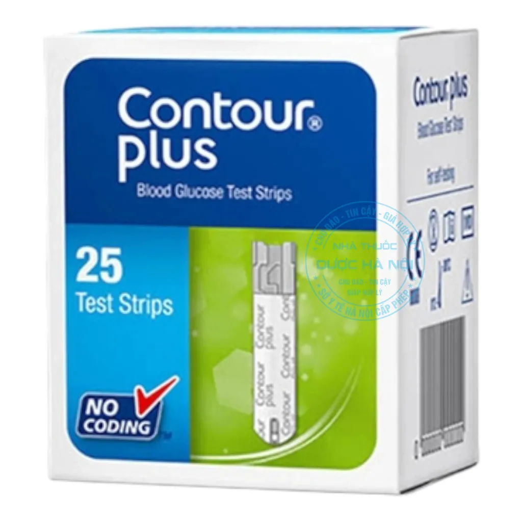 Que thử đường huyết Contour Plus