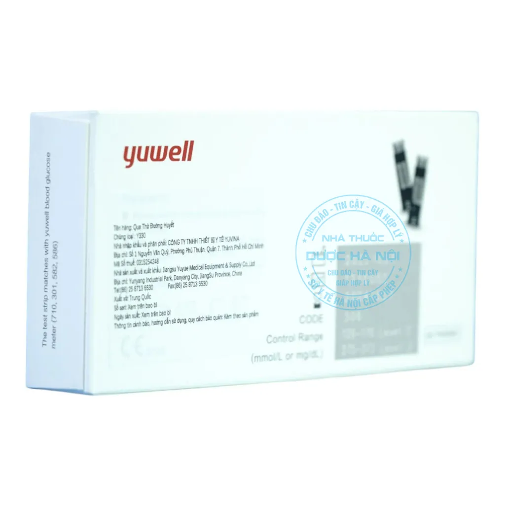 Que thử đường huyết Yuwell