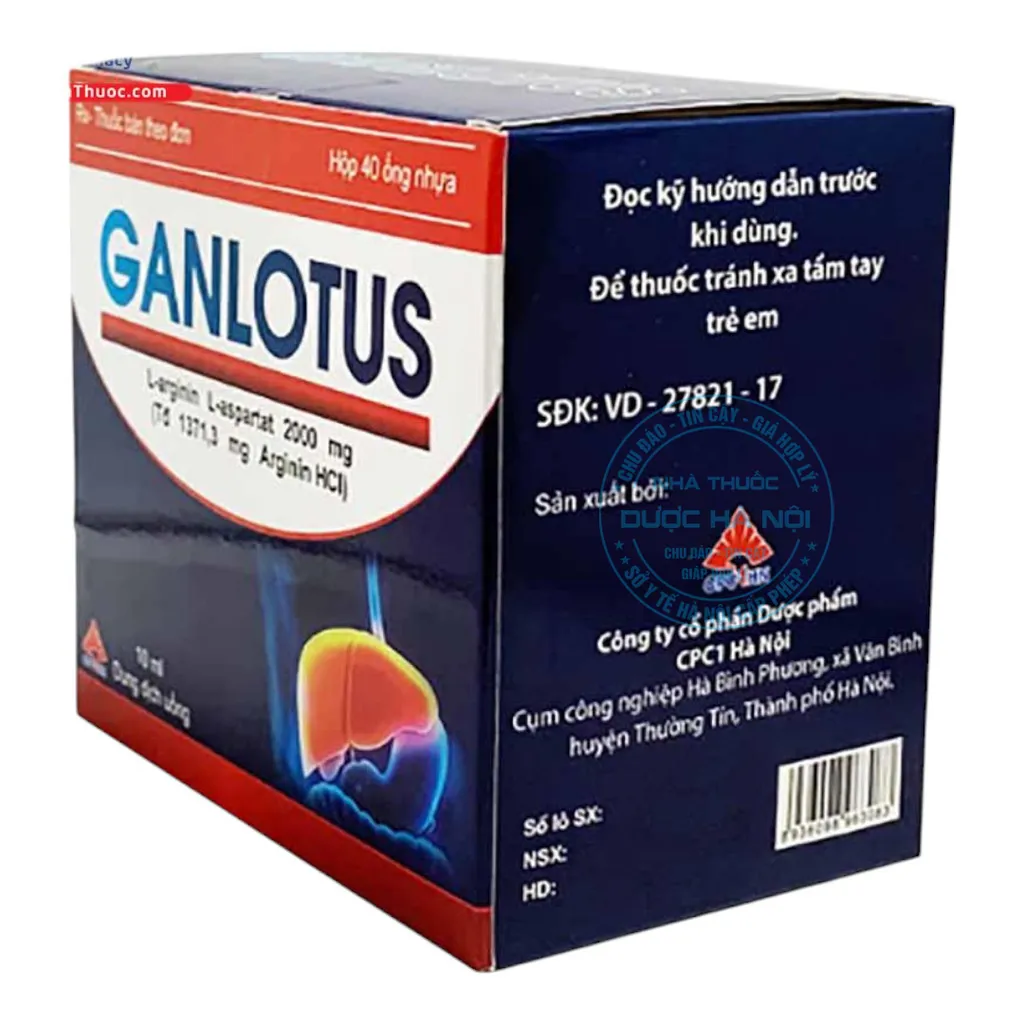 Dung dịch Ganlotus