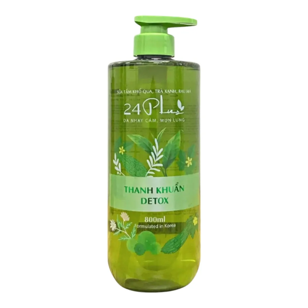 Sữa tắm 24 plus trà xanh
