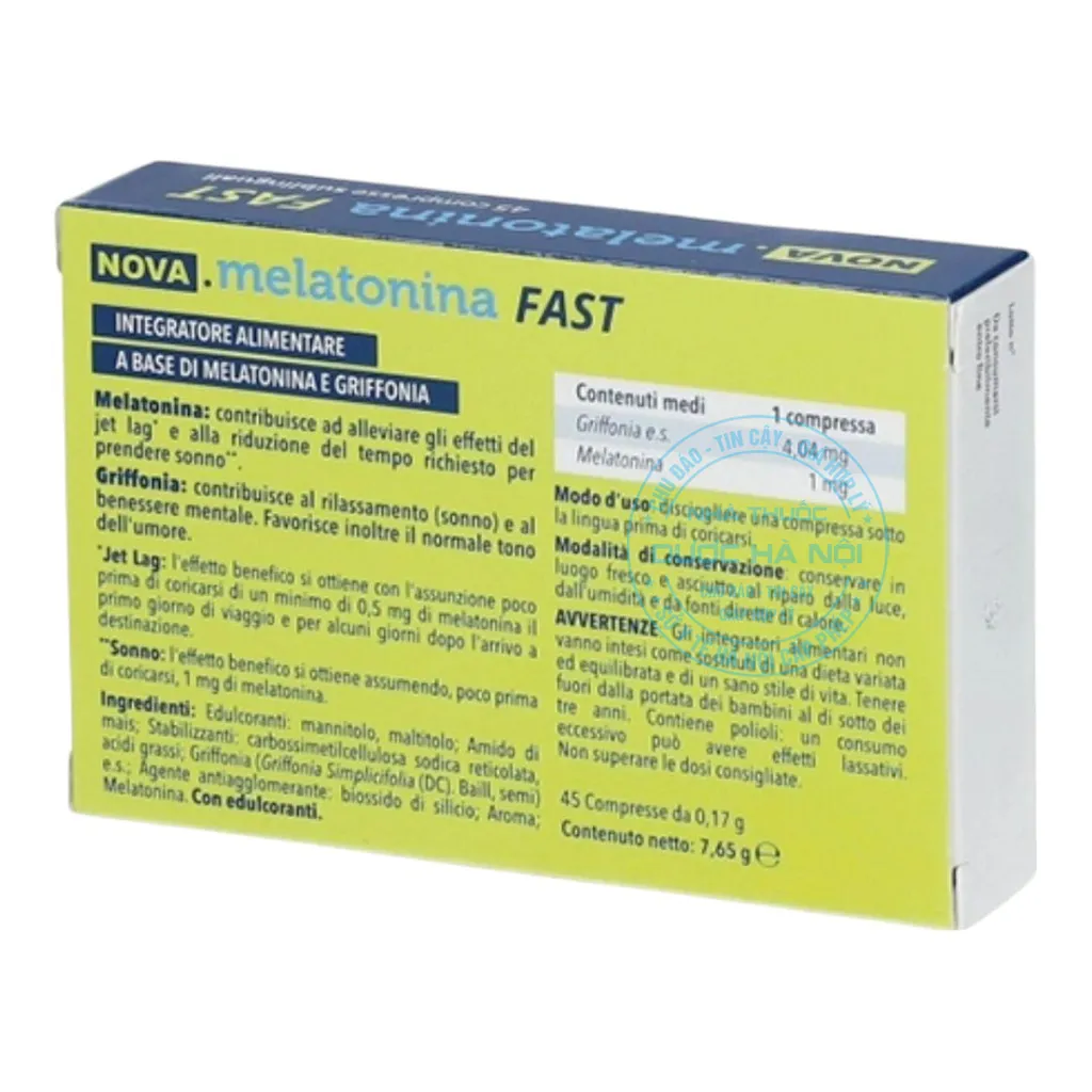 Thuốc Nova.Melatonina Fast