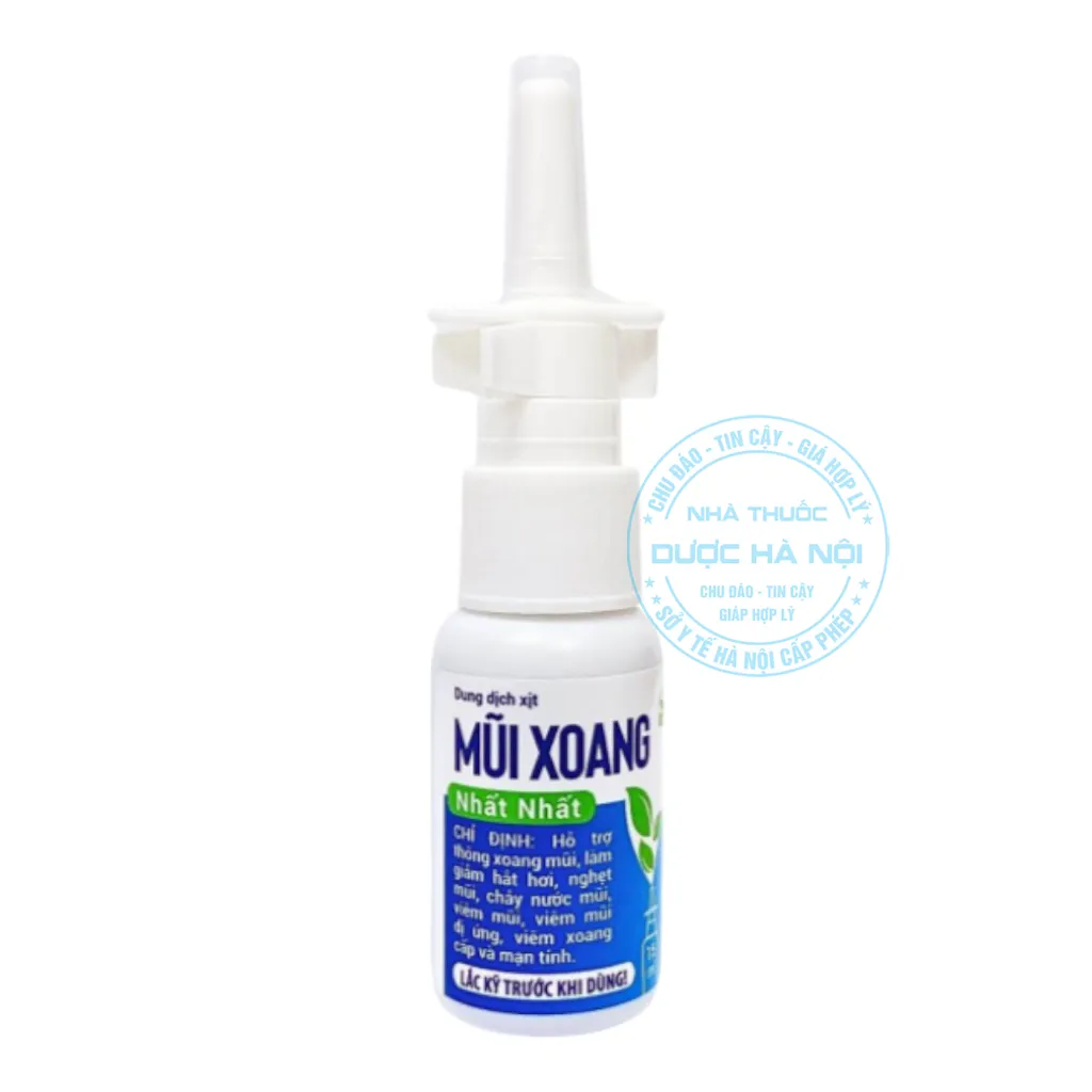 Xịt Mũi Xoang Nhất Nhất