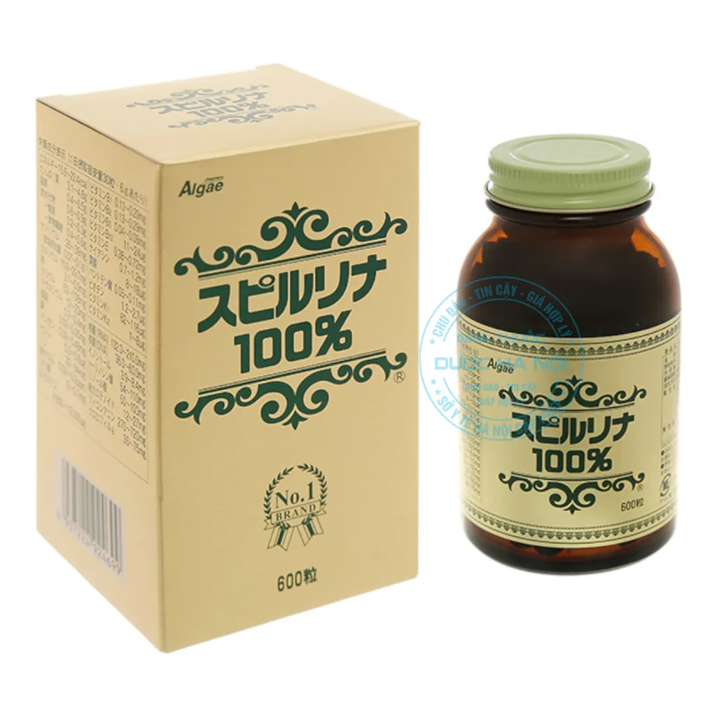 viên uống Tảo Spirulina Nhật Bản