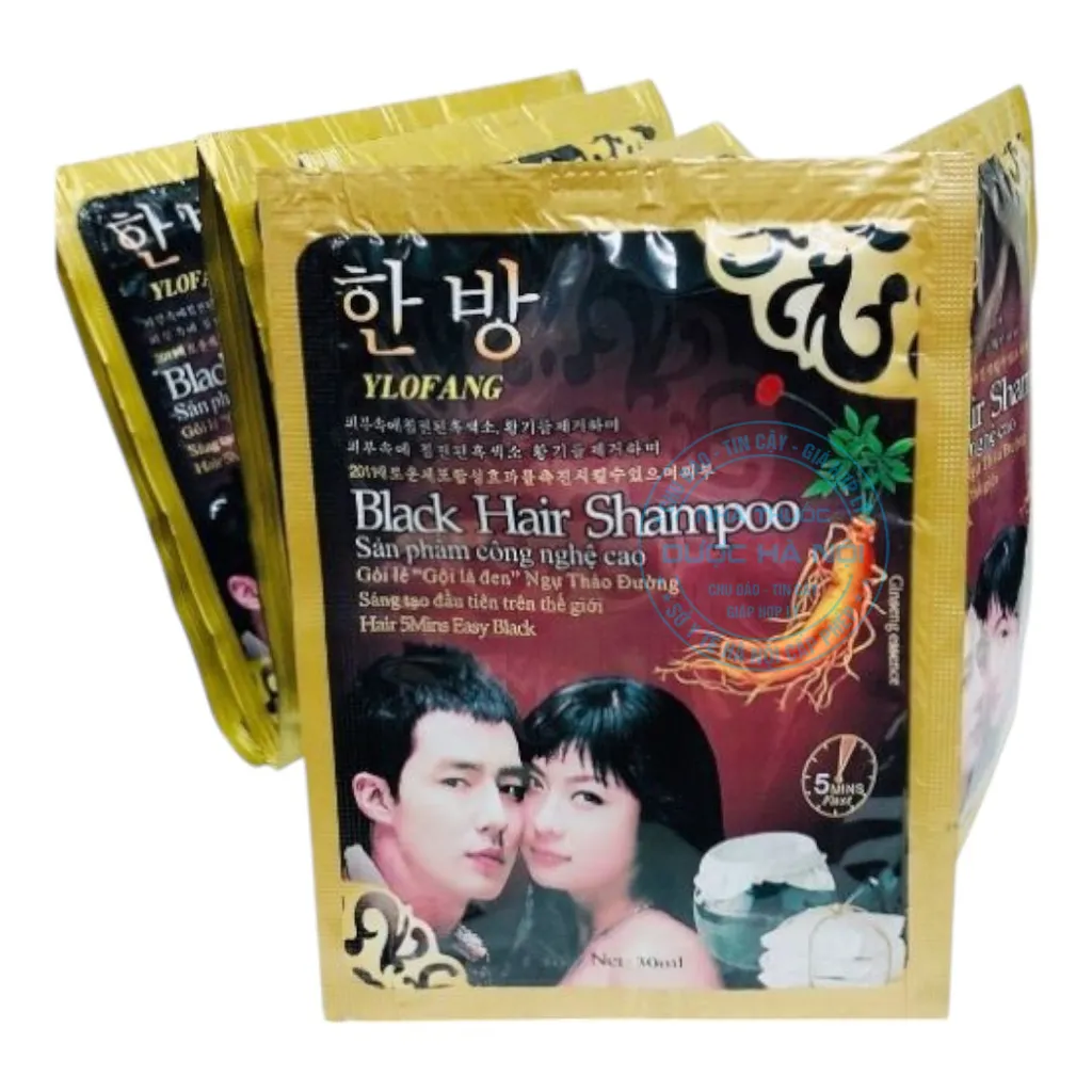 Nhuộm Tóc Black Hair Shampoo