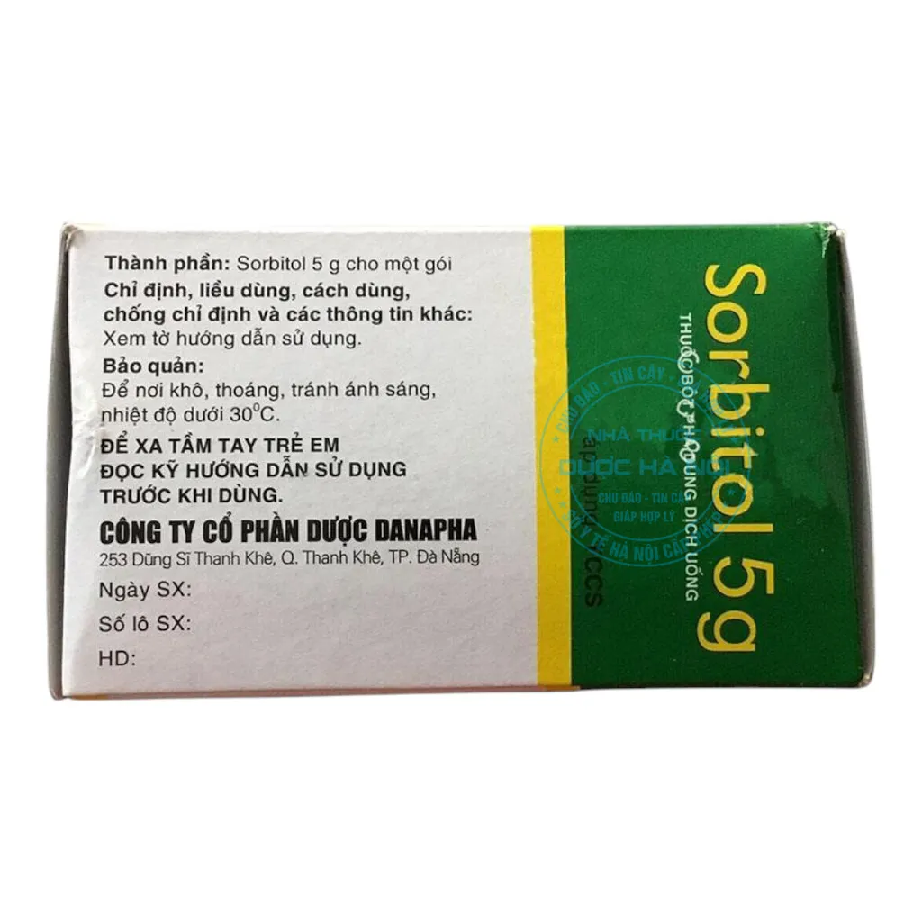 Thuốc Sorbitol 5g Danapha