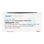 Thuốc SaVi Prolol 2,5