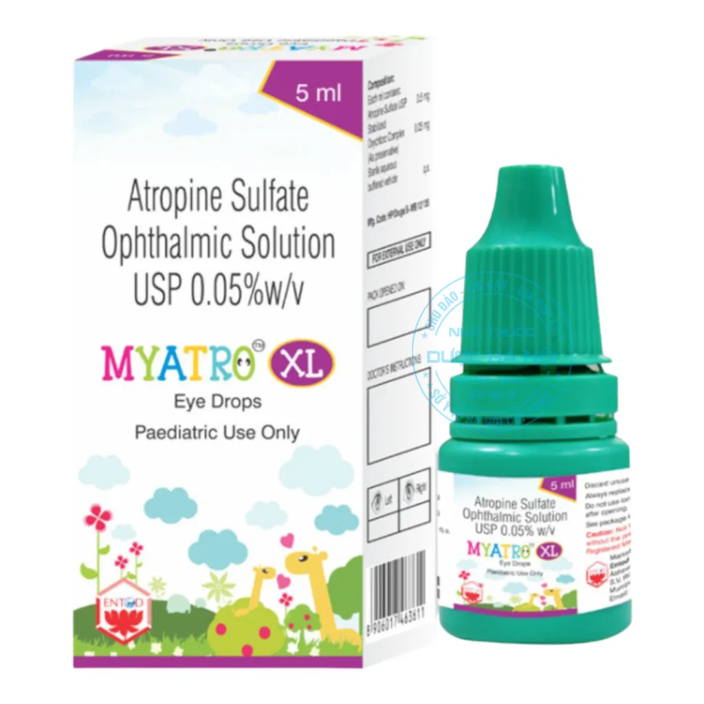 Thuốc nhỏ mắt Myatro XL
