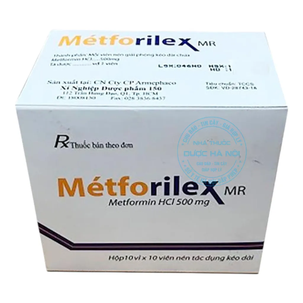 Thuốc Métforilex MR