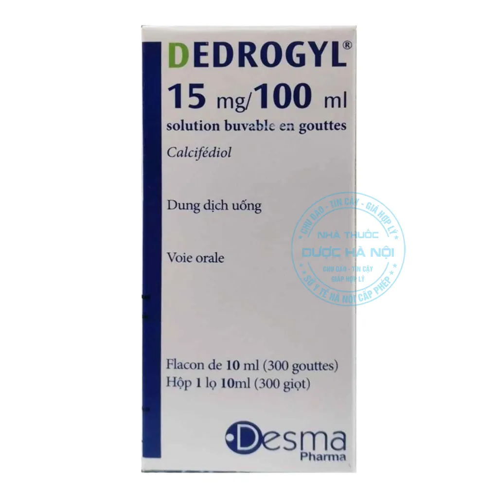 Thuốc Dedrogyl 15mg/100ml