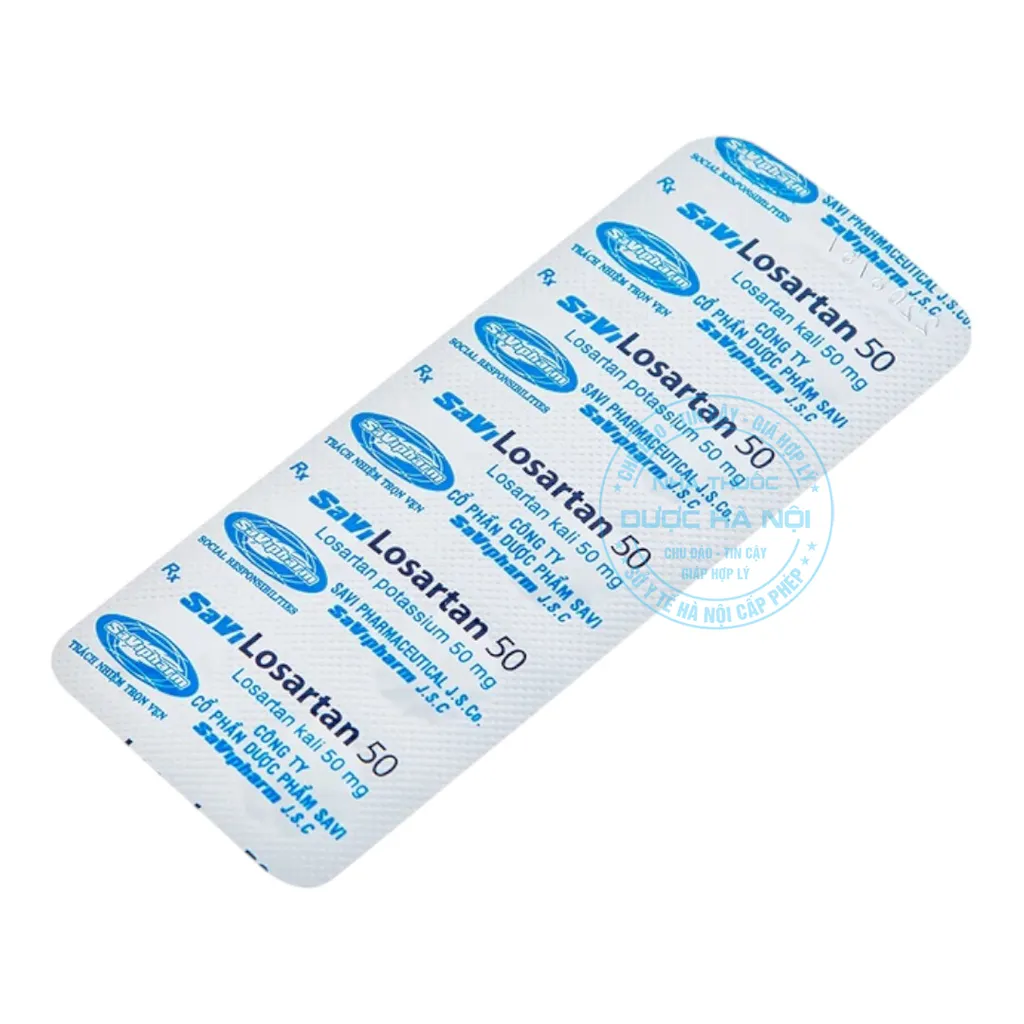 Thuốc Savi Losartan 50mg