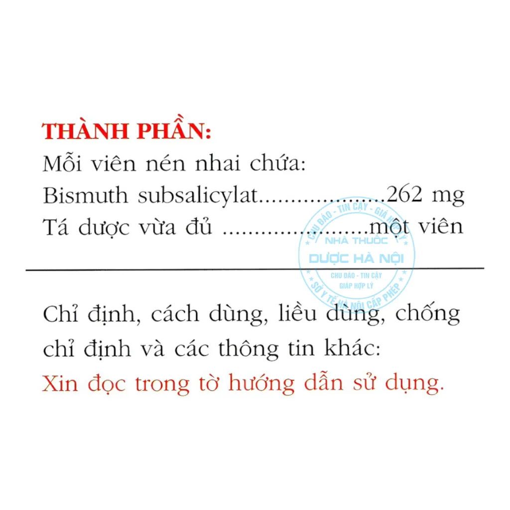 Thuốc AmeBismo điều trị các triệu chứng khó chịu ở dạ dày