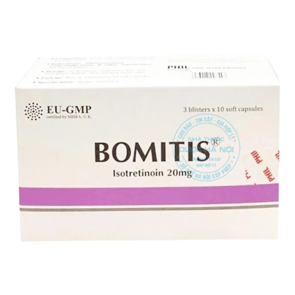 Thuốc Bomitis 20mg Phil