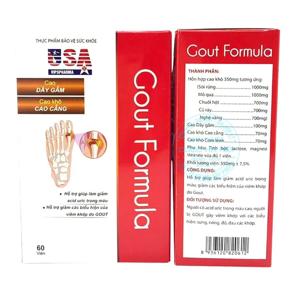 Viên uống Gout Formula