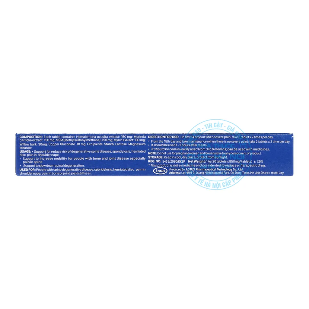 Viên xương khớp Vương Hoạt