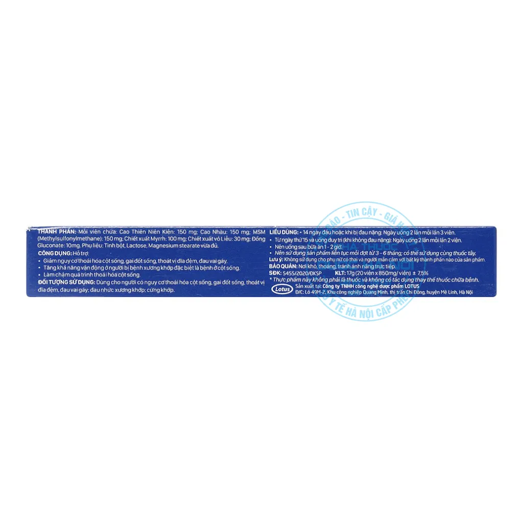Viên xương khớp Vương Hoạt