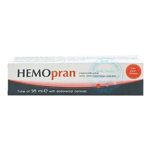 Kem bôi da Hemopran 35ml hỗ trợ điều trị các vấn đề về hậu môn